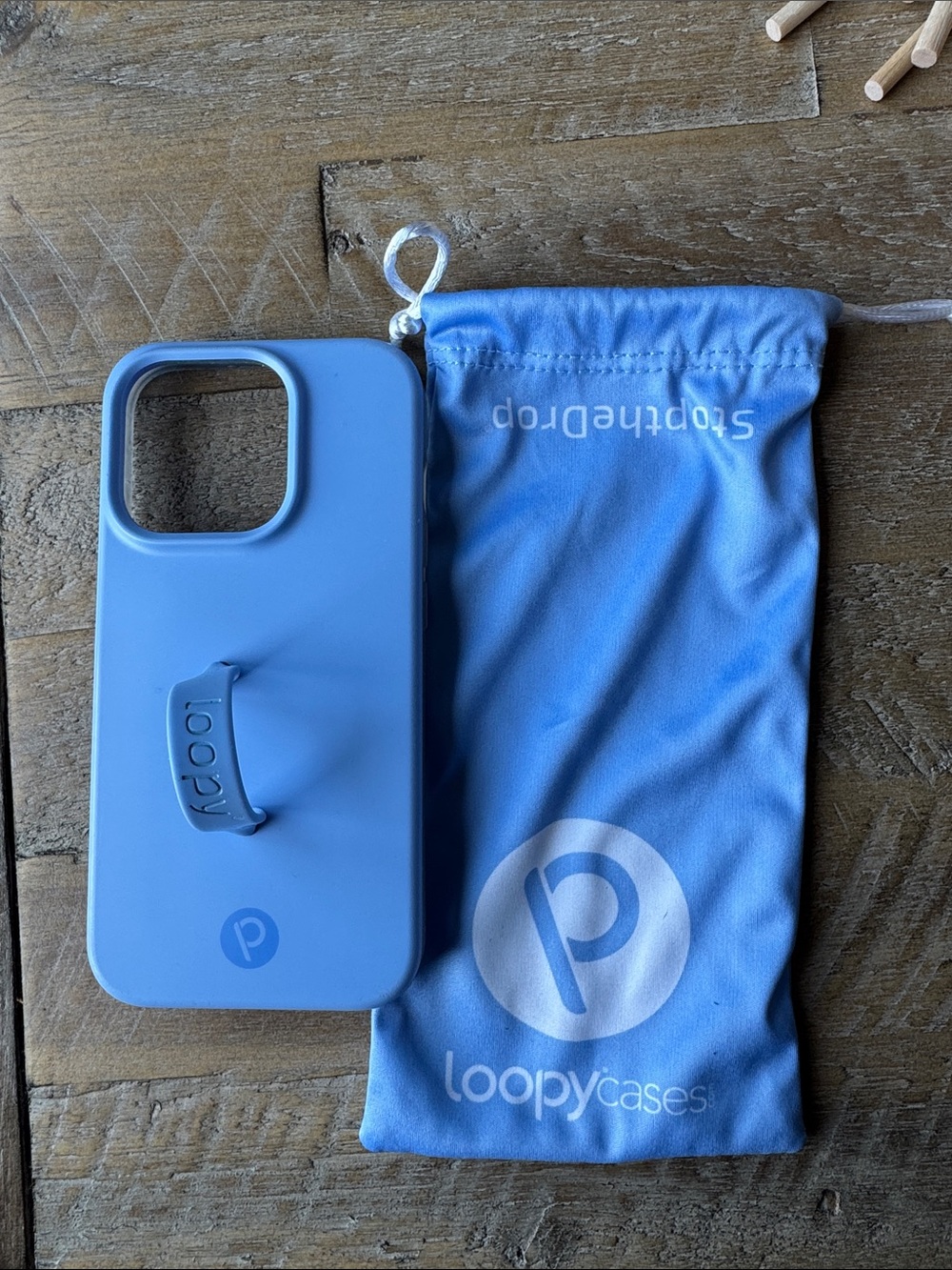 iPhone 15 Pro Loopy case - Sierra Blue